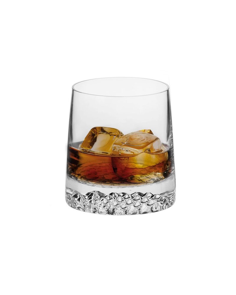 6x) Verres à Whisky 300ml en Cristallin - KRISTA DECO - KROSNO