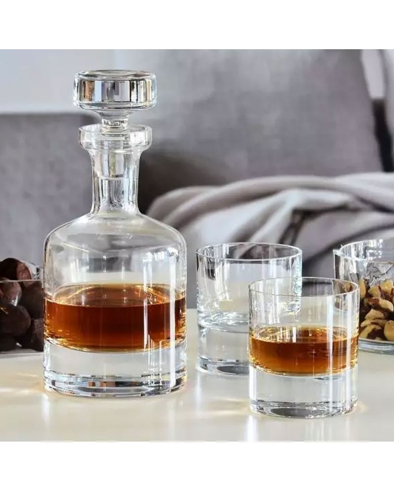 6x) Verres à Whisky 300ml en Cristallin - STERLING - KROSNO