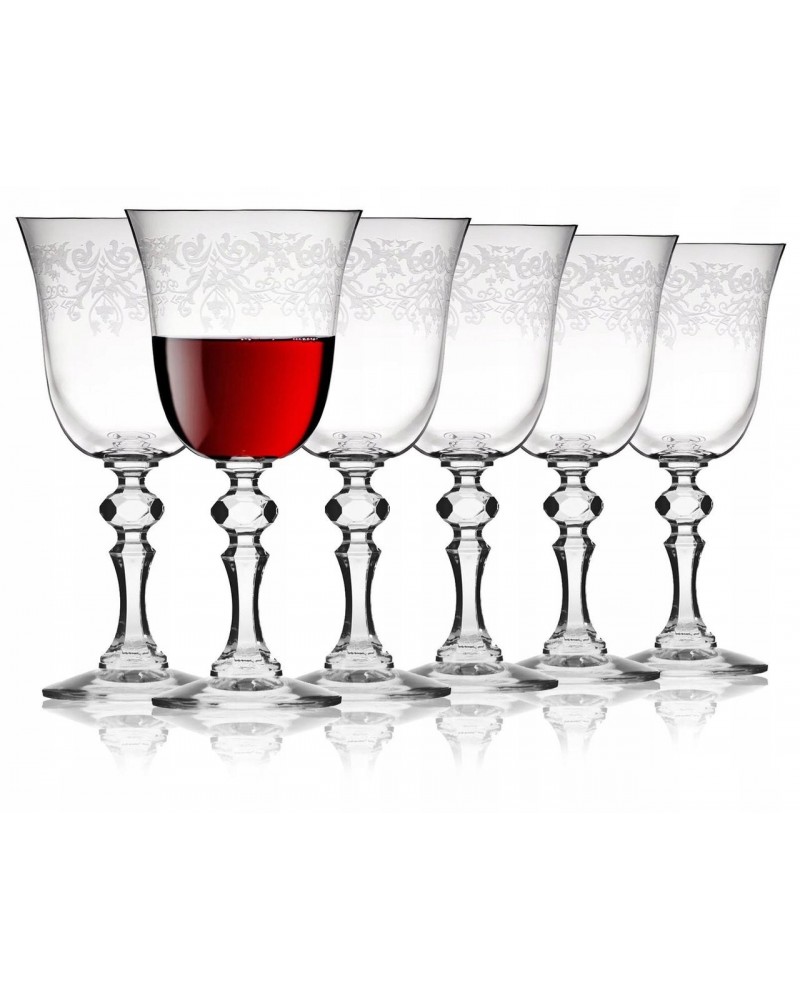 Original martini verre set de 6 verres rouge inscription 
